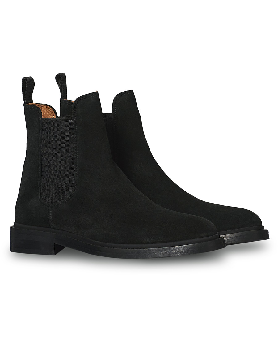 Men | A Day's March Suede Chelsea Boot Black | A Day's March | Suede Chelsea Boot Black