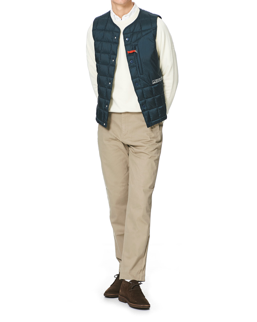 Men | Coats & Jackets | Holubar | Hudson Padded Nylon Vest Navy