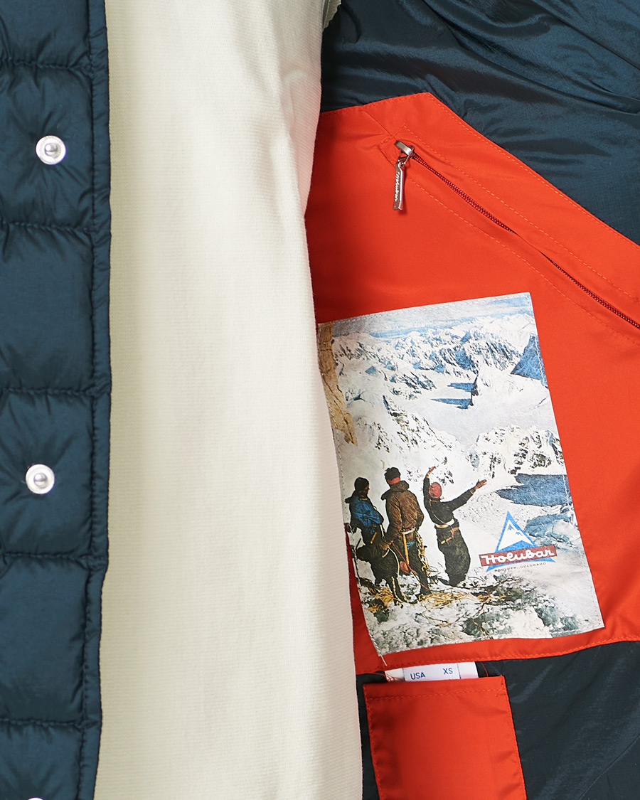 Men | Coats & Jackets | Holubar | Hudson Padded Nylon Vest Navy