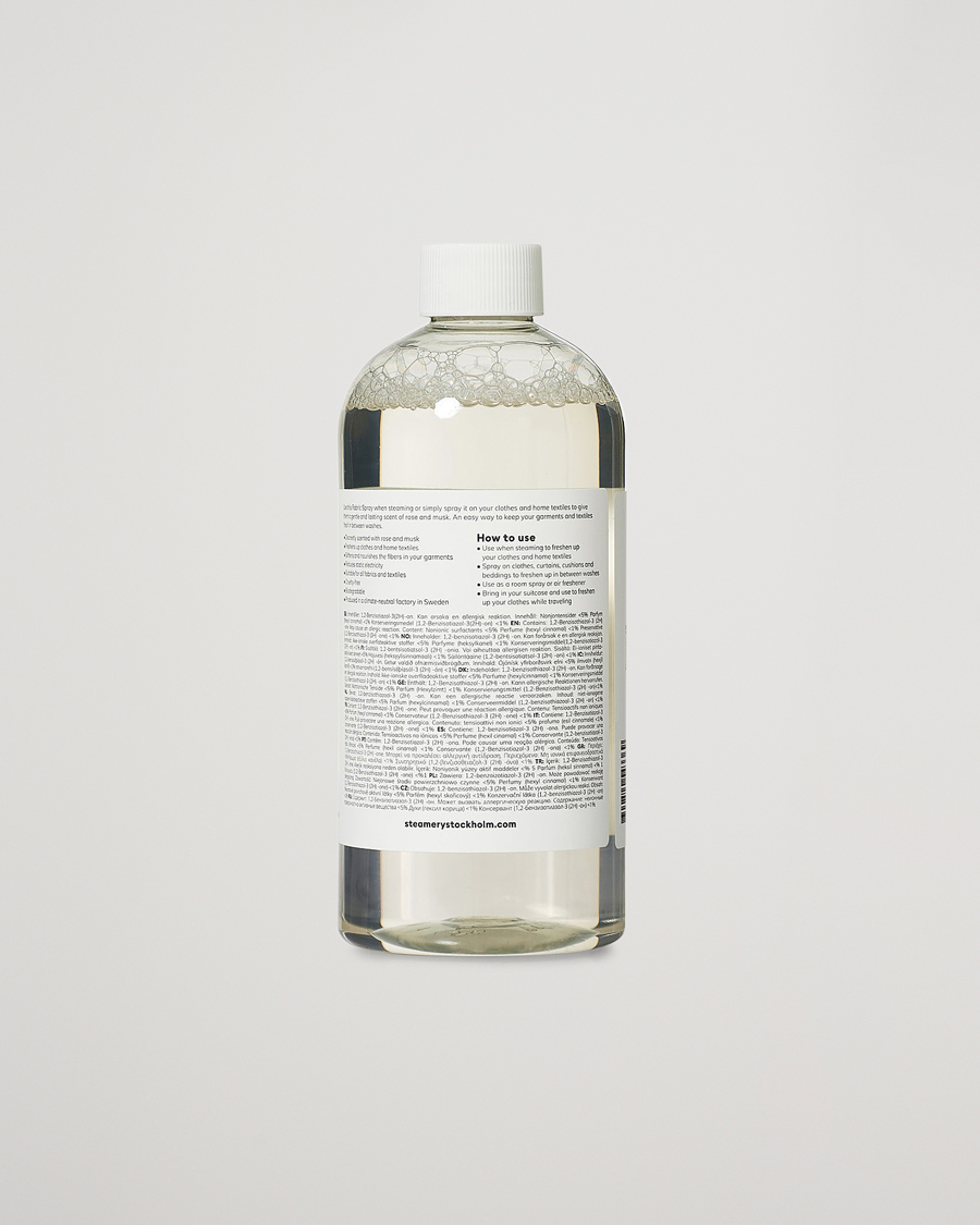 Men | Garment Care | Steamery | Fabric Spray Rose & Musk 500ml