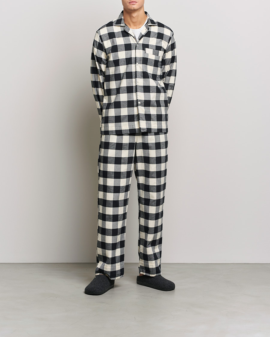 Men |  | Tekla | Pyjama Pants Black Gingham