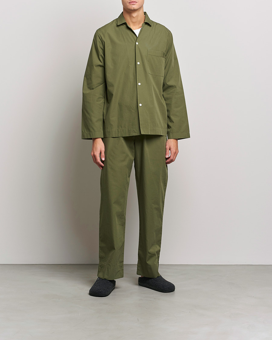 Men | Pyjamas & Robes | Tekla | Poplin Pyjama Pants Willow