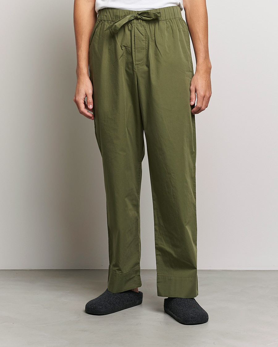 Men | Pyjamas & Robes | Tekla | Poplin Pyjama Pants Willow