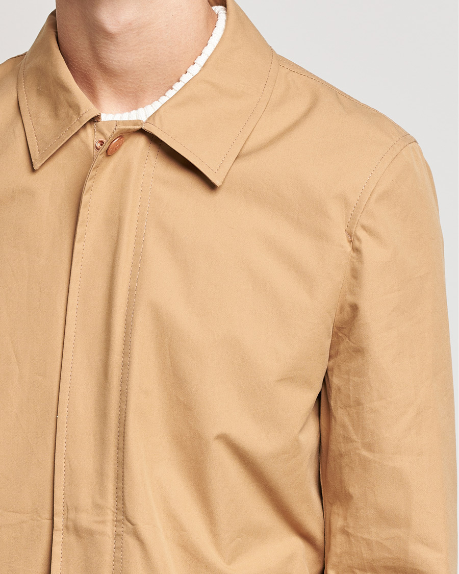 Men | Coats & Jackets | Private White V.C. | Unlined Cotton Ventile Mac Coat 3.0 Warm Sand