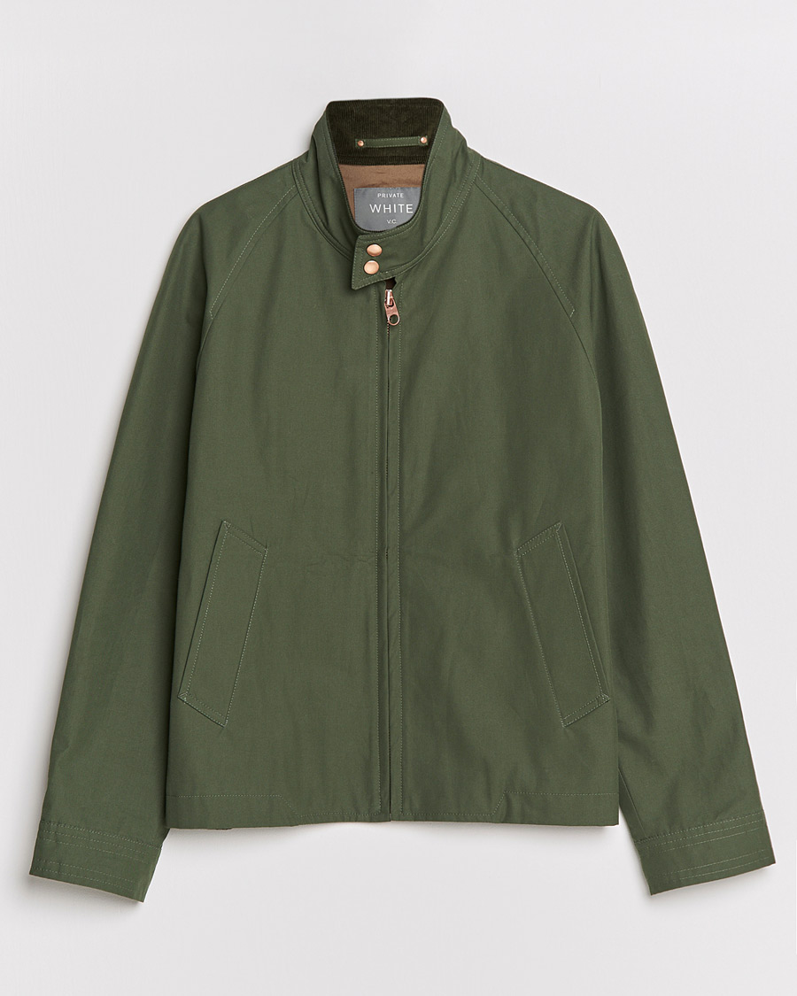 Men | Coats & Jackets | Private White V.C. | Ventile Harrington Jacket 3.0 Olive
