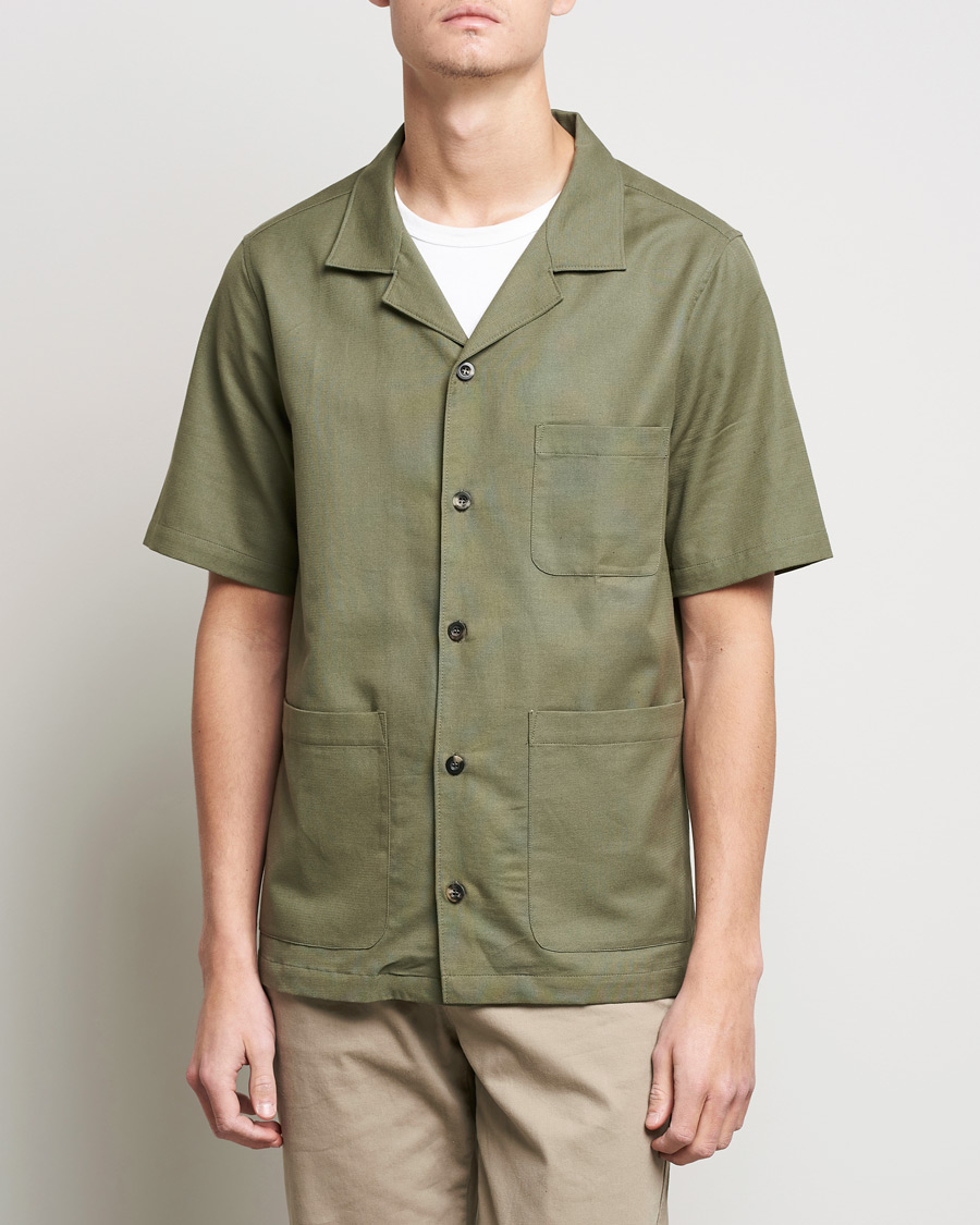 Men | Shirts | Private White V.C. | 3 Pocket Cruiser Shirt Olive