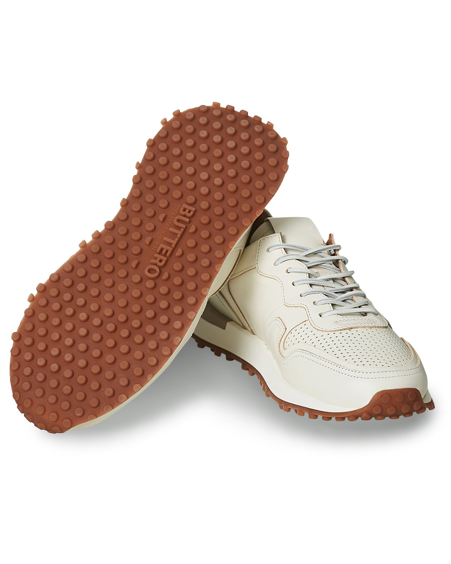 Men | Sneakers | Buttero | Futura Calf Leather Sneaker Off White
