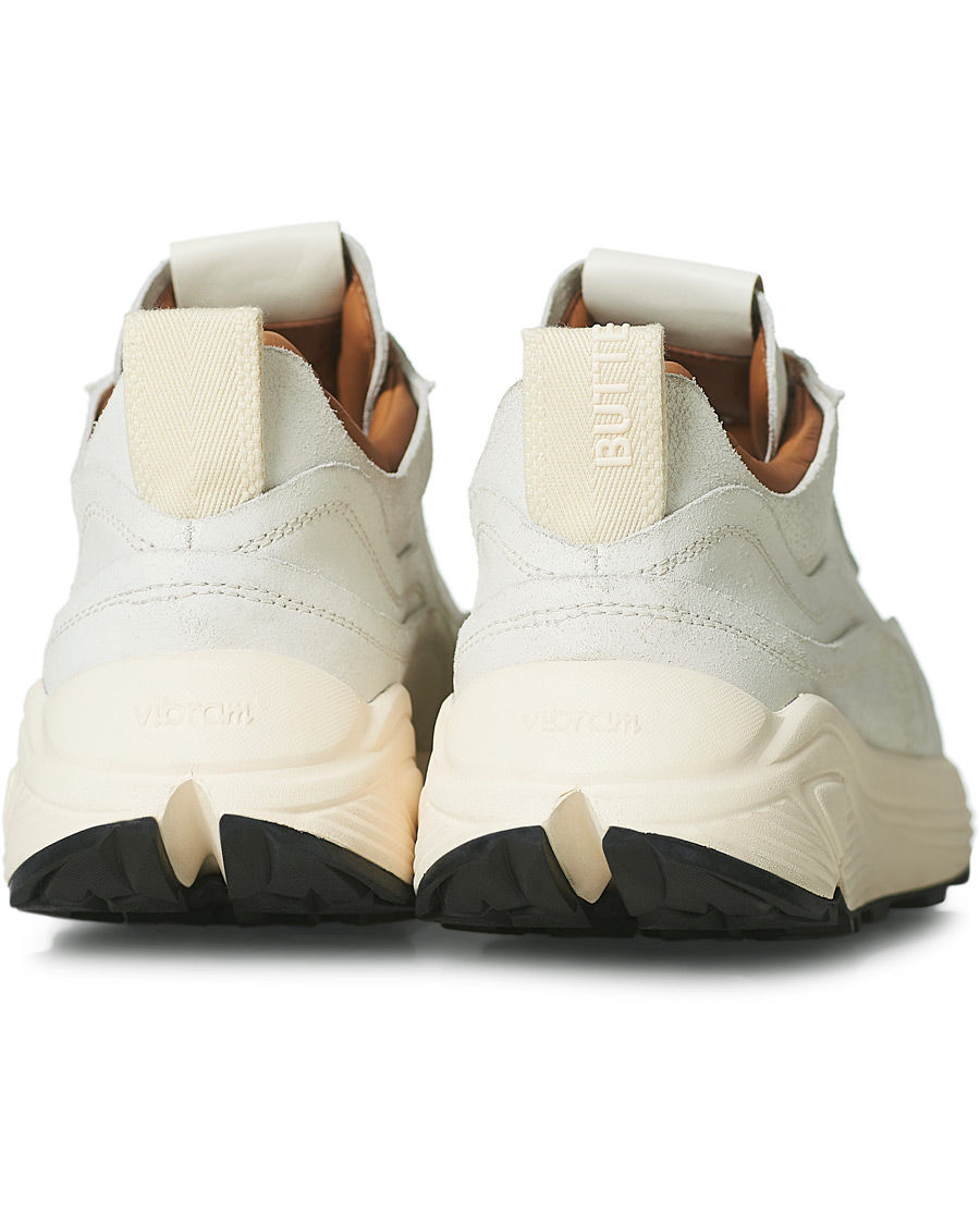 Men | Buttero Vinci Bianchetto Leather Running Sneaker Off White | Buttero | Vinci Bianchetto Leather Running Sneaker Off White