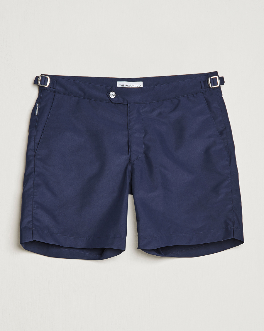 Men | Swimwear | The Resort Co | Tailored Swim Shorts Navy
