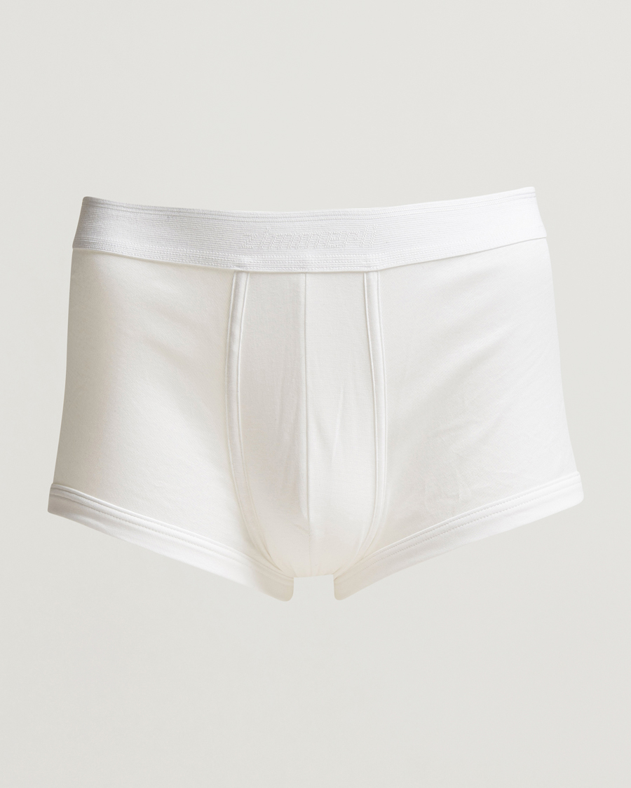 Men | Underwear & Socks | Zimmerli of Switzerland | Mercerized Cotton Boxer Briefs White