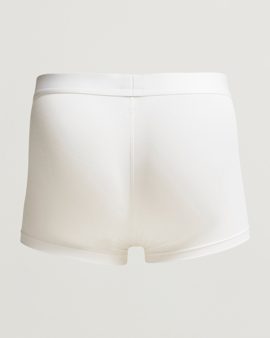 Men | Underwear & Socks | Zimmerli of Switzerland | Micro Modal Boxer Briefs White
