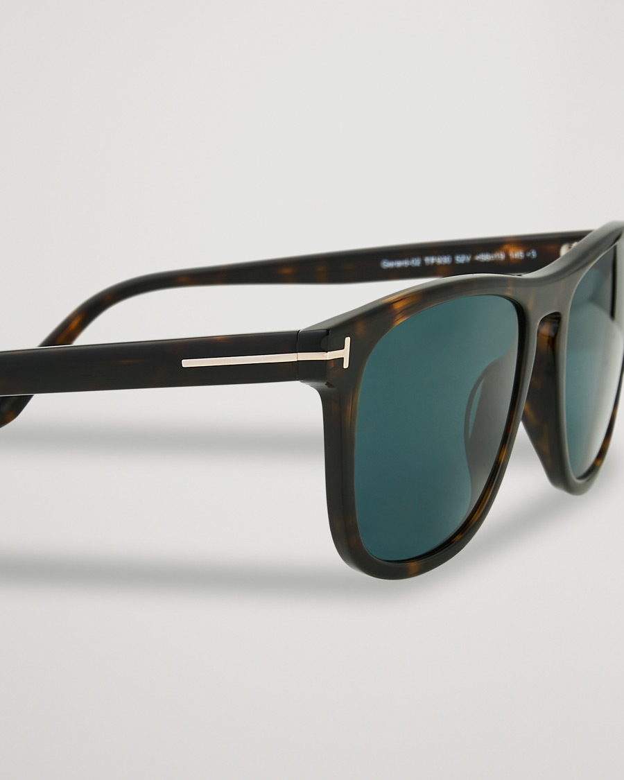 Men | Sunglasses | Tom Ford | Gerard Sunglasses Dark Havana/Blue