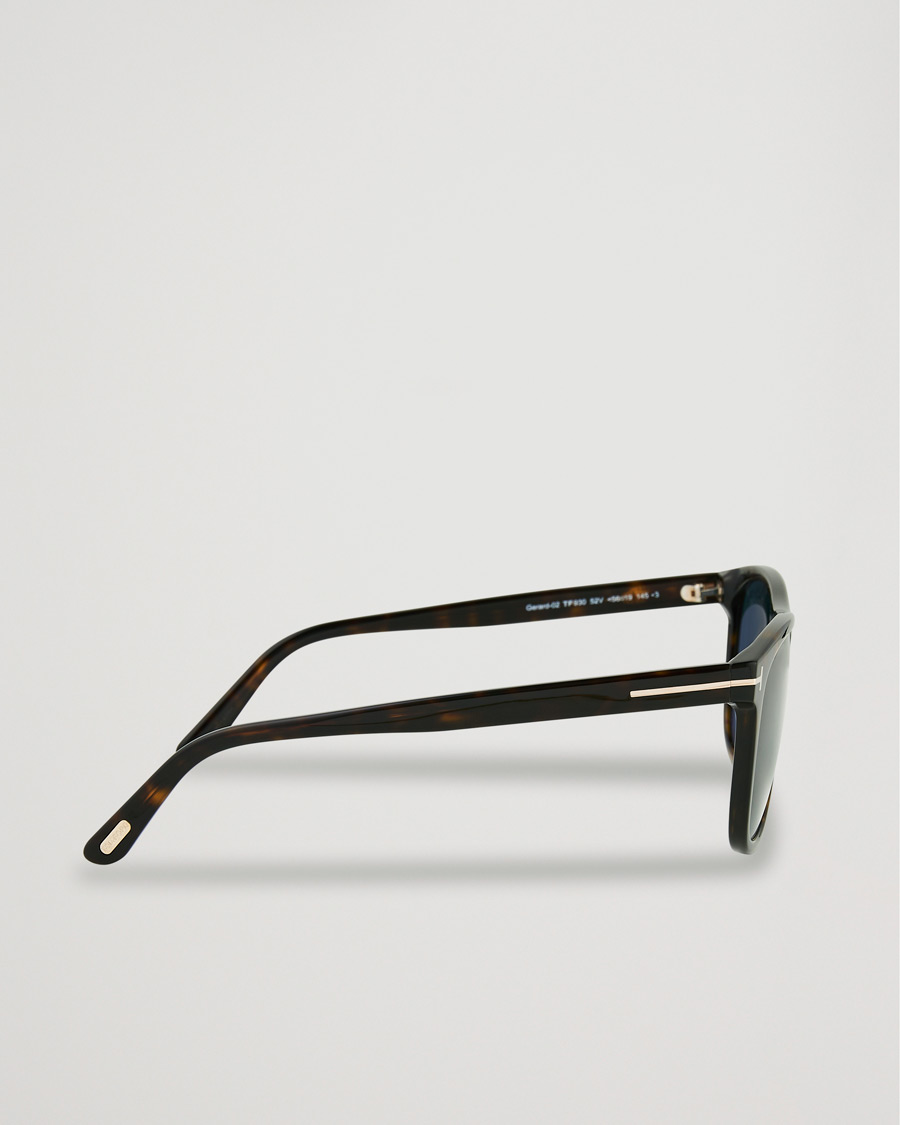 Men | Sunglasses | Tom Ford | Gerard Sunglasses Dark Havana/Blue