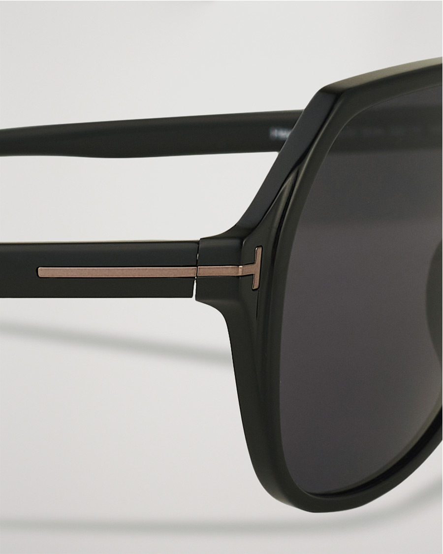 Men | Tom Ford Hayes Sunglasses Shiny Black/Smoke | Tom Ford | Hayes Sunglasses Shiny Black/Smoke