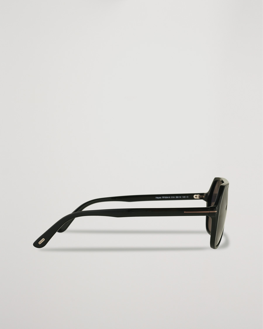 Men | Tom Ford Hayes Sunglasses Shiny Black/Smoke | Tom Ford | Hayes Sunglasses Shiny Black/Smoke