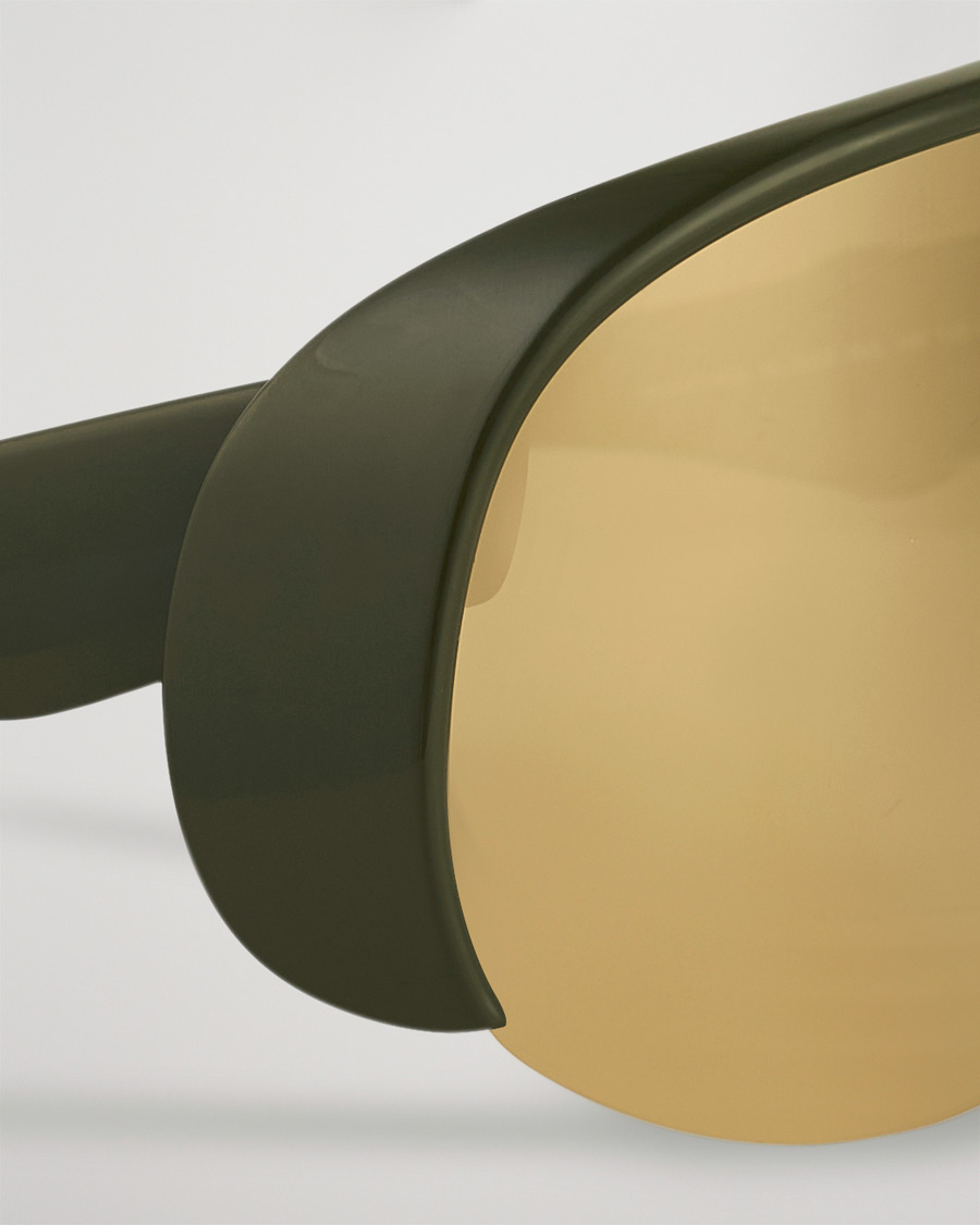 Men | Moncler Lunettes Phantom Sunglasses Shiny Dark Green/Brown | Moncler Lunettes | Phantom Sunglasses Shiny Dark Green/Brown