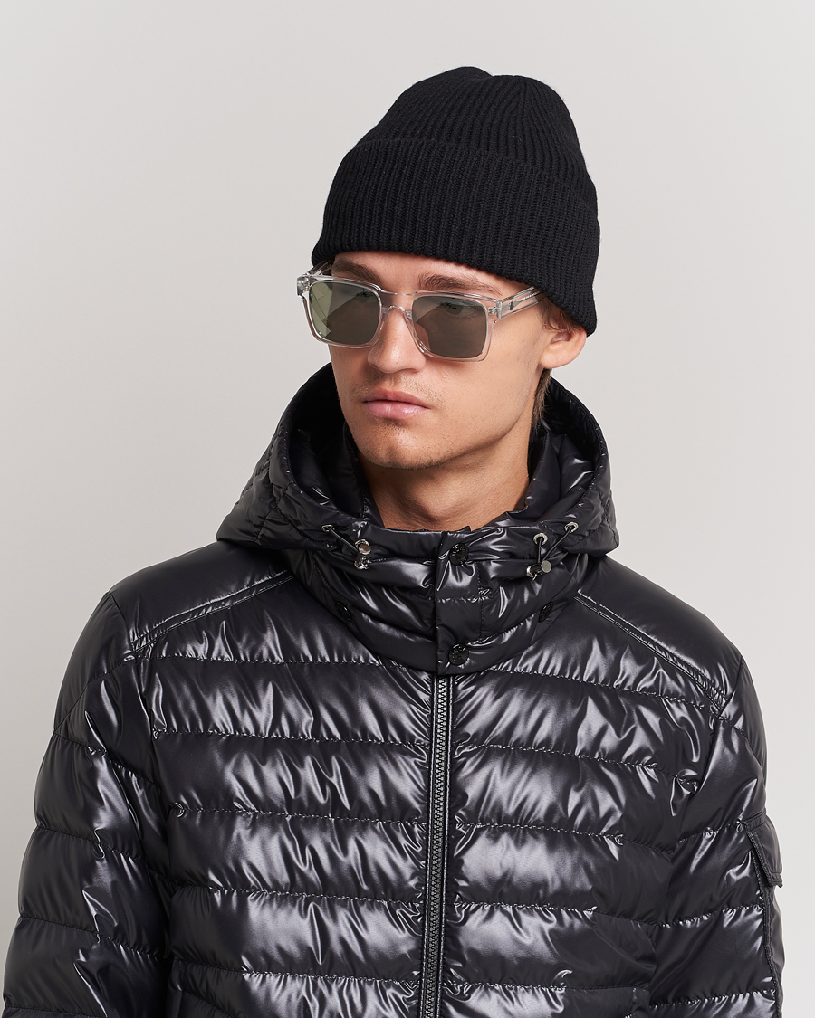 Men | Luxury Brands | Moncler Lunettes | Arcsecond Sunglasses Crystal/Green Mirror