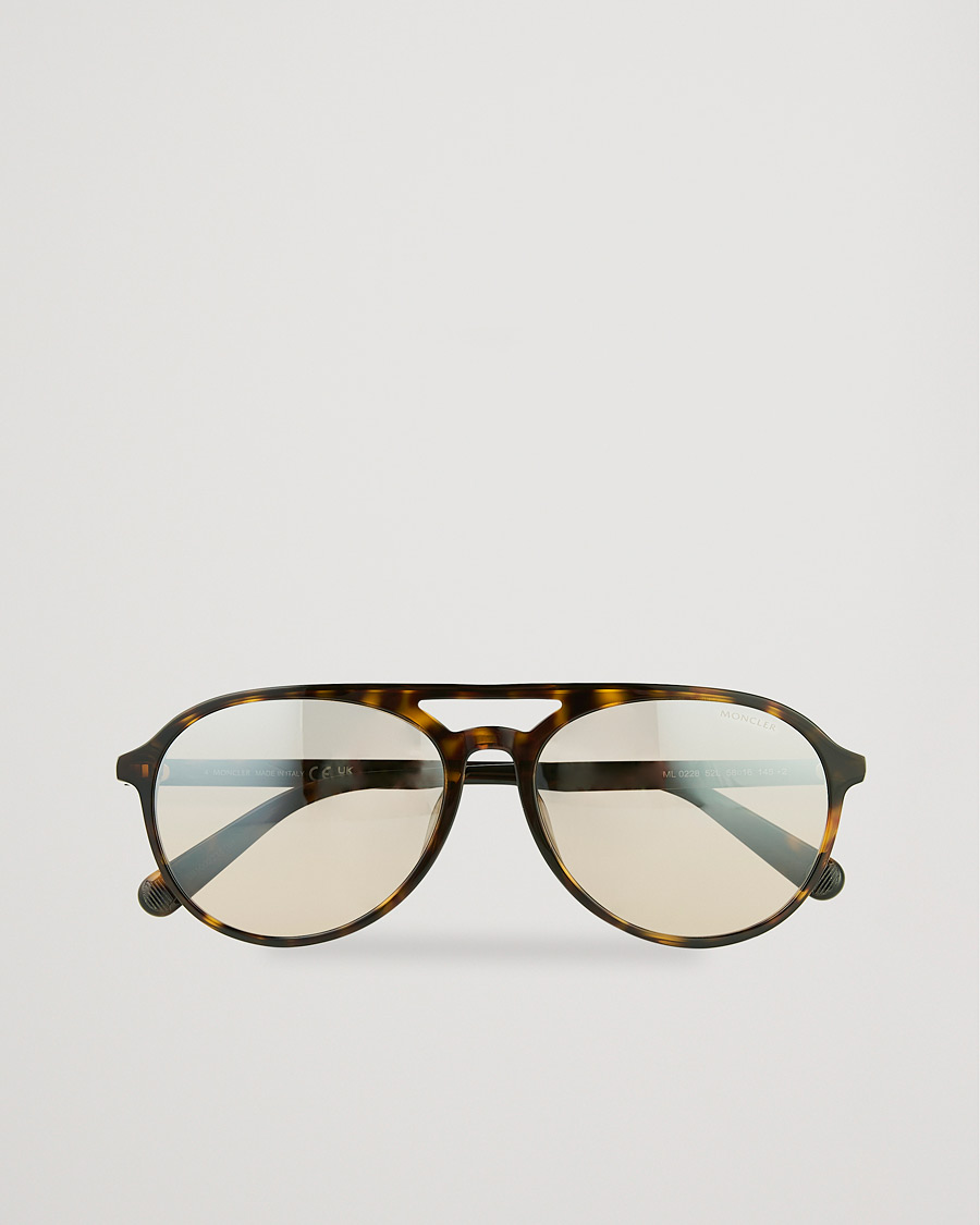 Men | Moncler Lunettes ML0228 Sunglasses Dark Havana/Roviex | Moncler Lunettes | ML0228 Sunglasses Dark Havana/Roviex