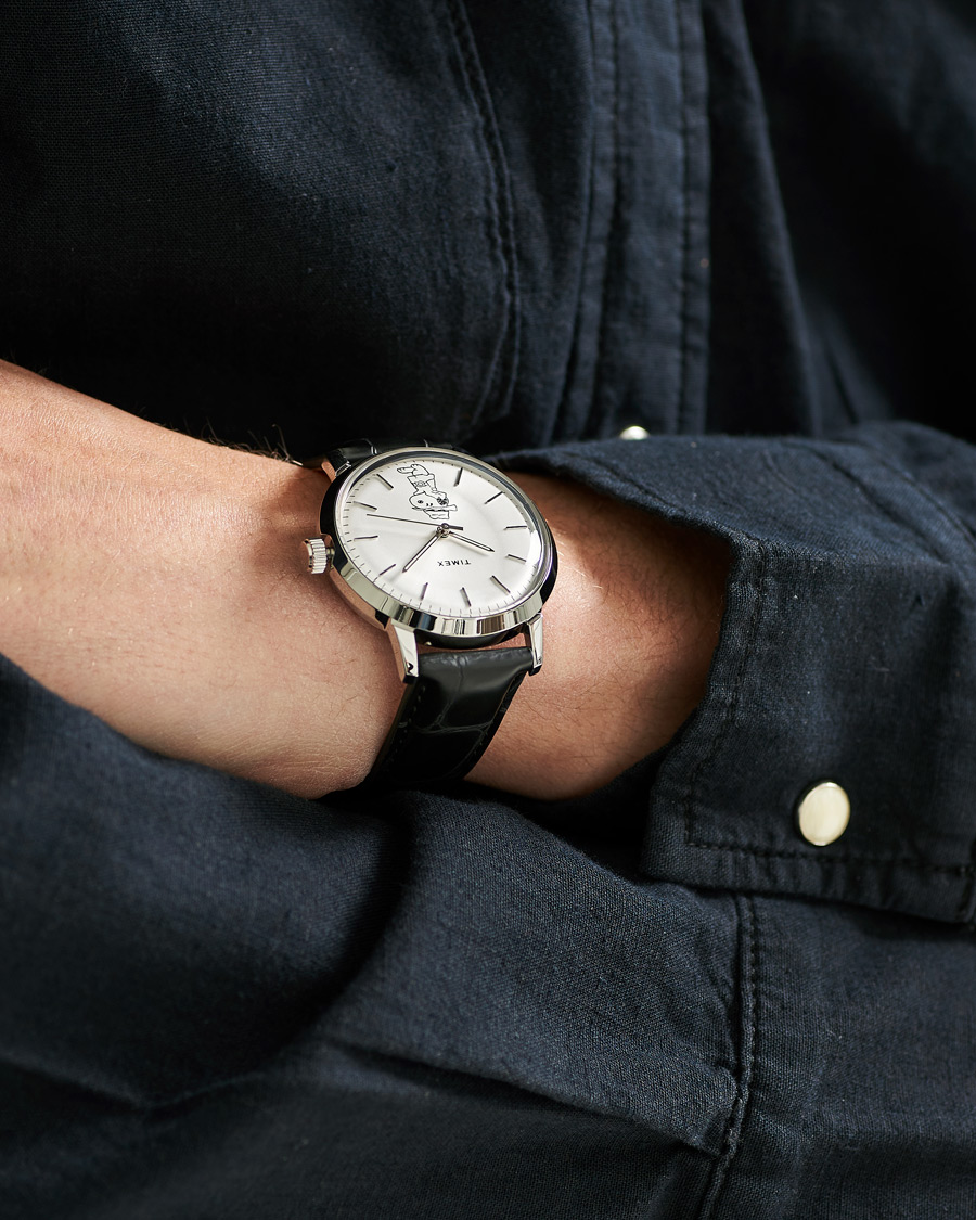 Men | Timex Marlin Automatic Snoopy Secret Agent 40mm Black | Timex | Marlin Automatic Snoopy Secret Agent 40mm Black