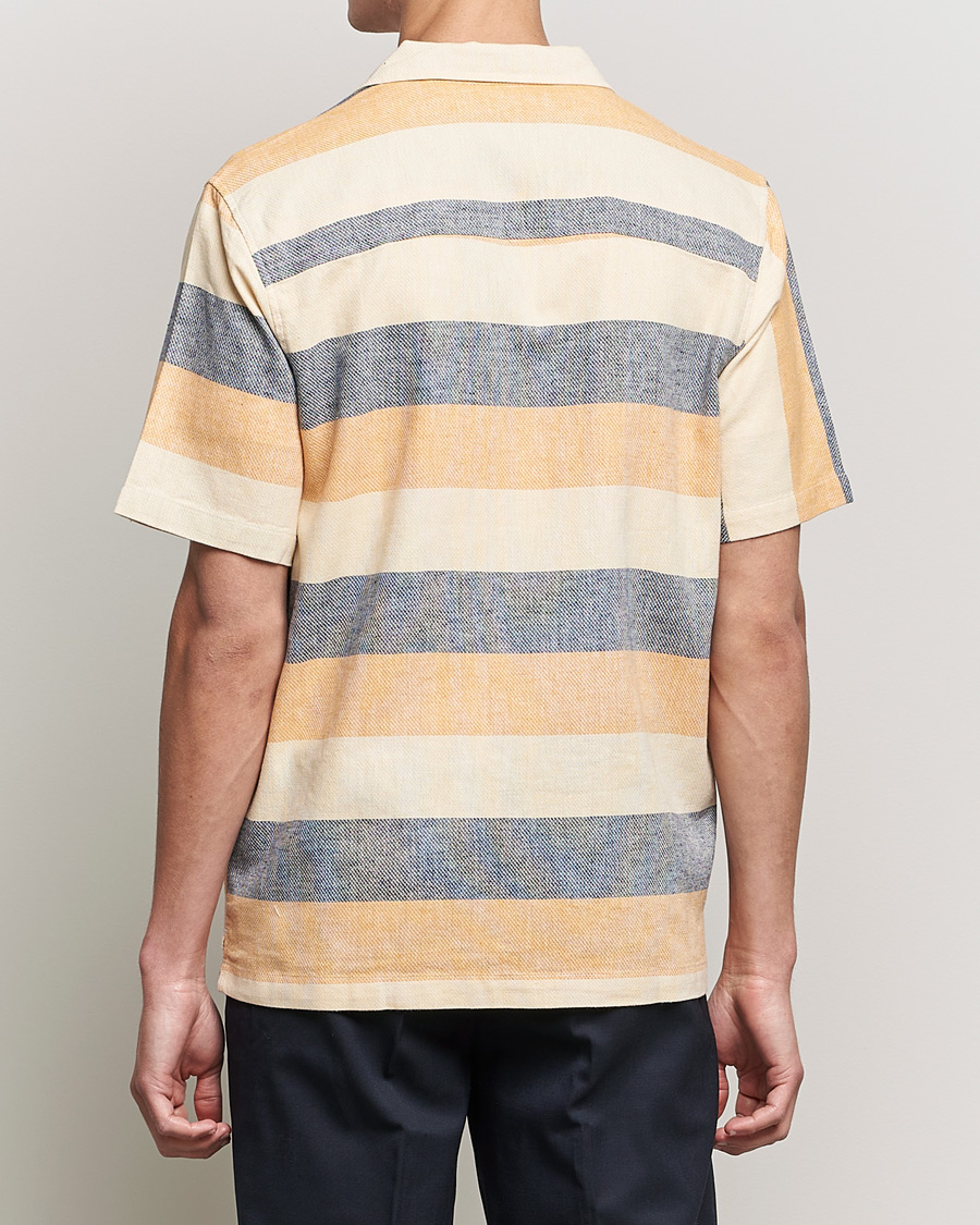 Men | Shirts | Lyle & Scott | Artisinal Resort Short Sleeve Shirt Gold Haze