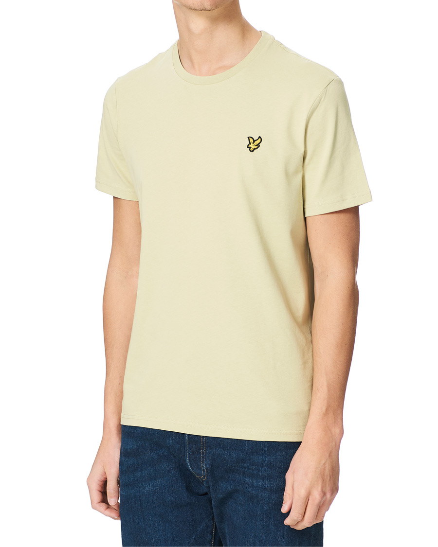 Men | T-Shirts | Lyle & Scott | Crew Neck Tee Natural Green