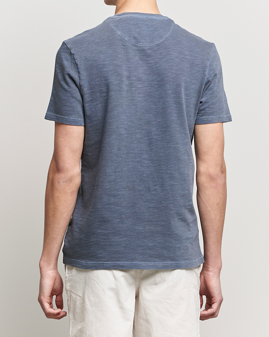 Men | T-Shirts | Lyle & Scott | Cotton Slub T-shirt Dark Navy