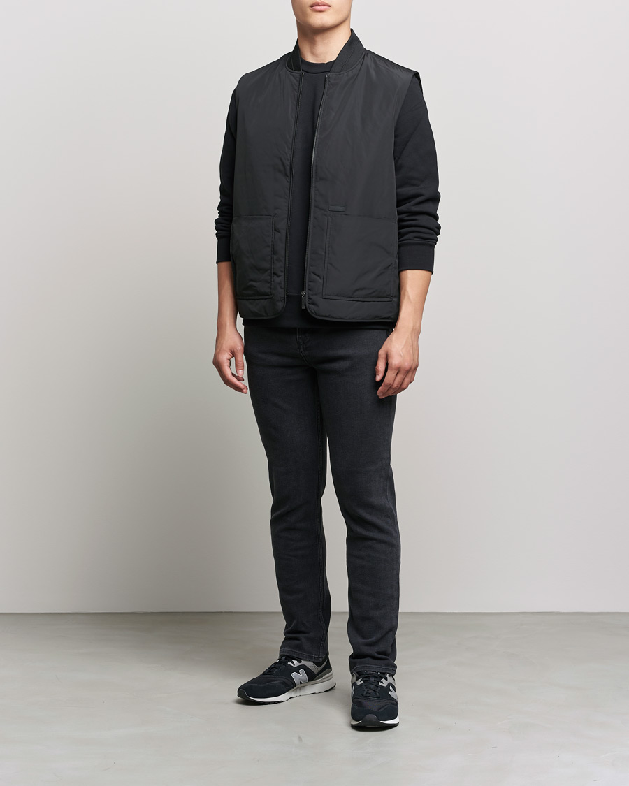 Men |  | Calvin Klein | Super Lightweight Vest Black