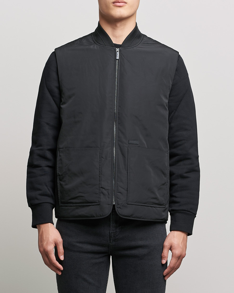 Men | Coats & Jackets | Calvin Klein | Super Lightweight Vest Black