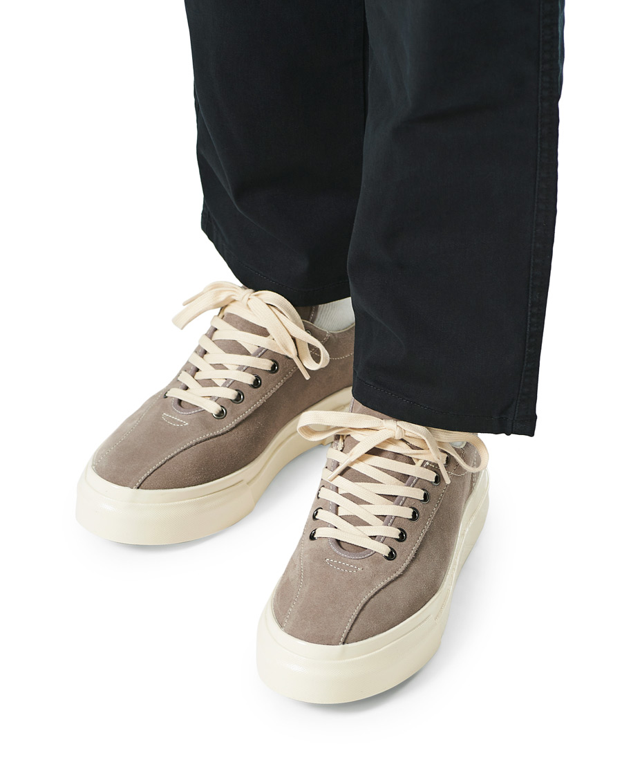 Men | Stepney Workers Club Dellow Suede Sneaker Grey | Stepney Workers Club | Dellow Suede Sneaker Grey