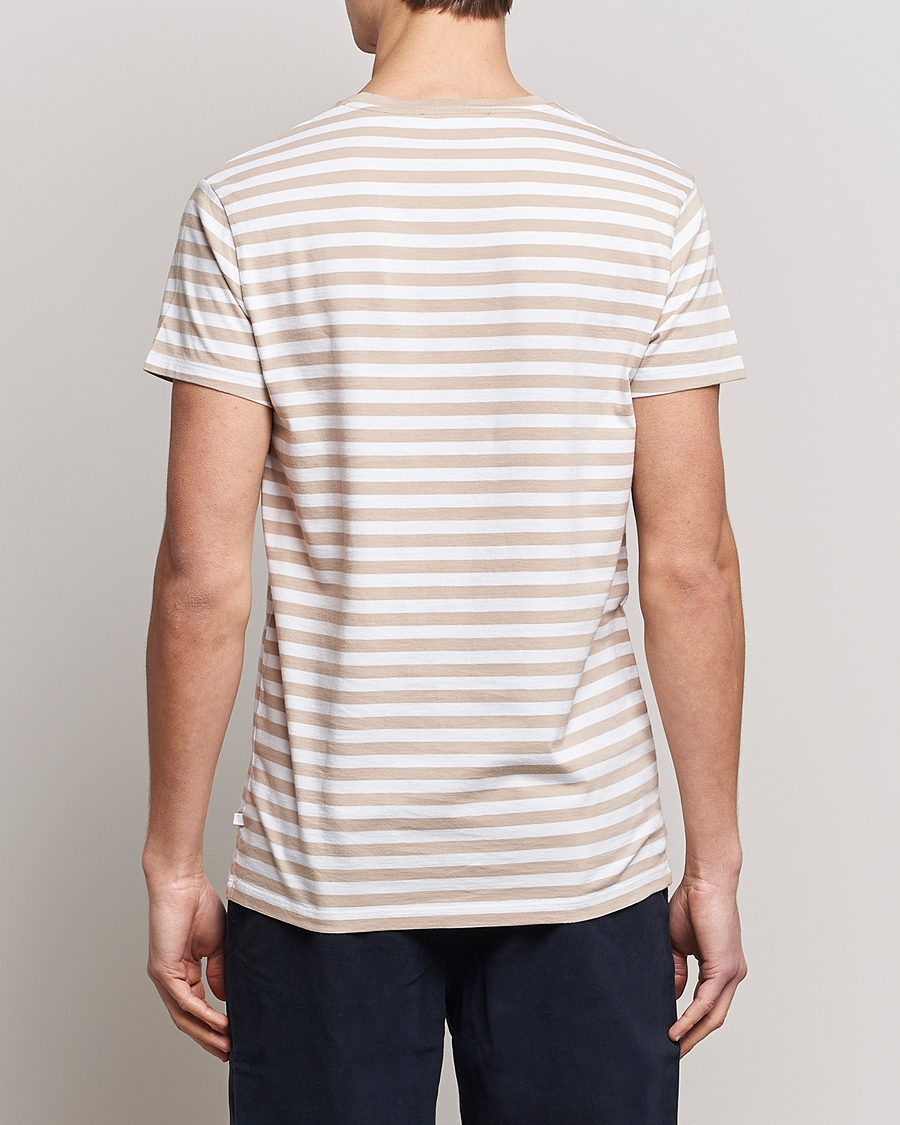 Men | T-Shirts | Samsøe Samsøe | Samsøe & Samsøe Patrick Crew Neck Tee White Pure Cashmere
