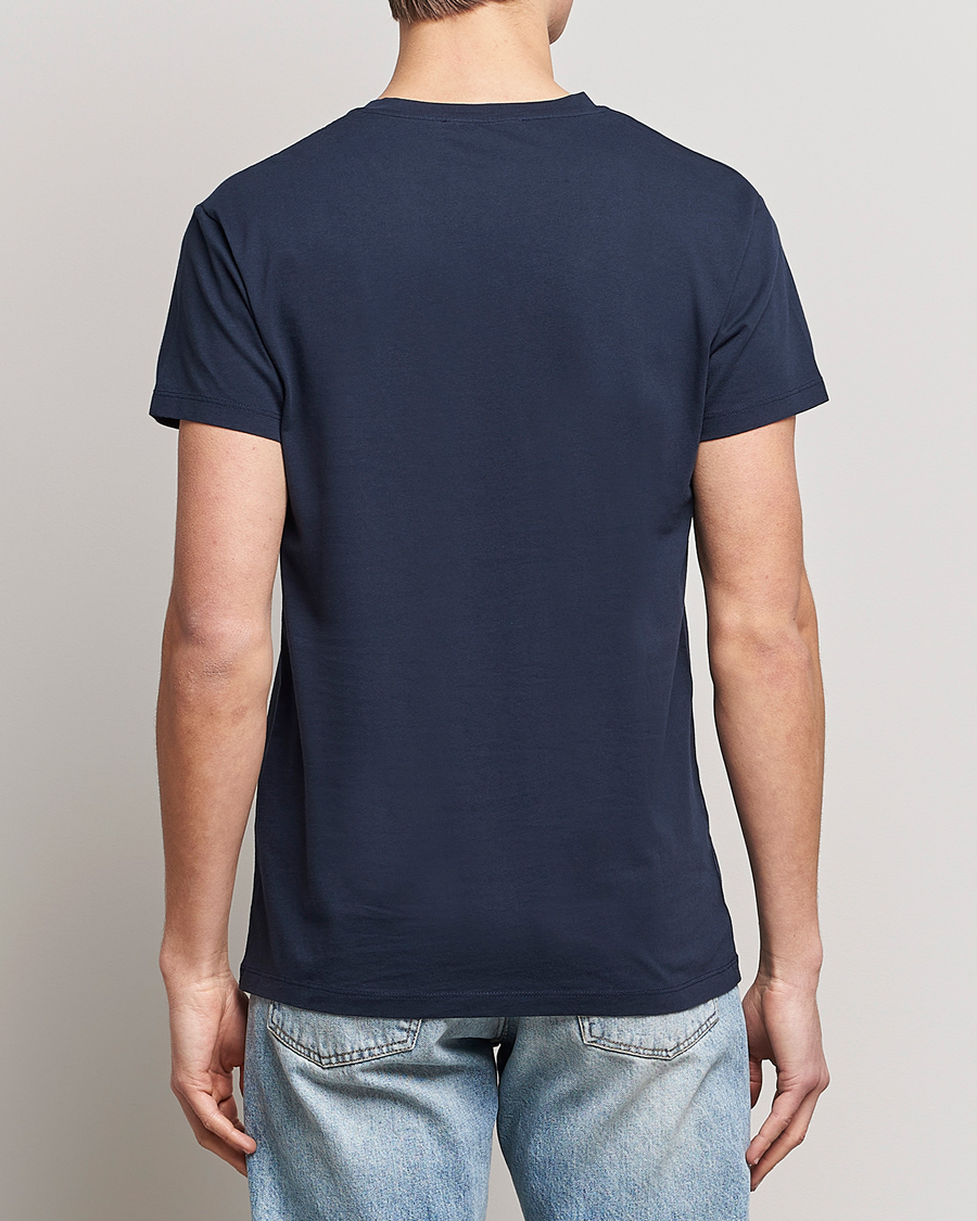 Men | T-Shirts | Samsøe Samsøe | Kronos Crew Neck Tee Total Eclipse