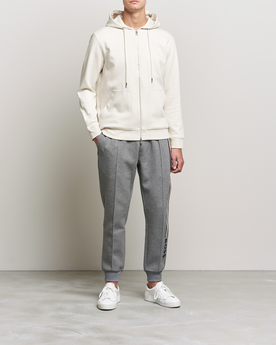 Men | Trousers | BOSS | Lamont Jersey Pants Medium Grey