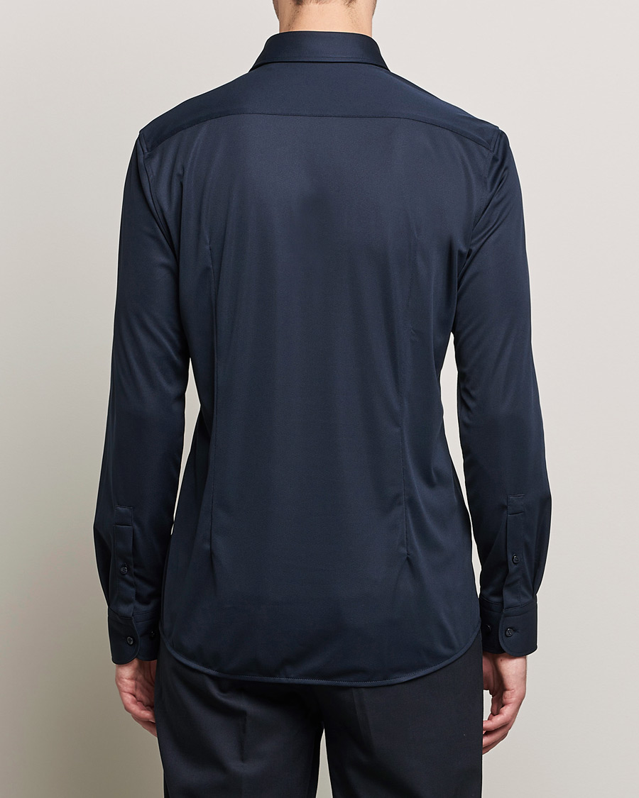 Men | Shirts | BOSS BLACK | Hank Performance Stretch Shirt Navy