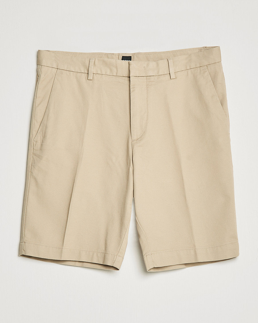 Men | Shorts | BOSS BLACK | BOSS Slice Chino Shorts Light Beige