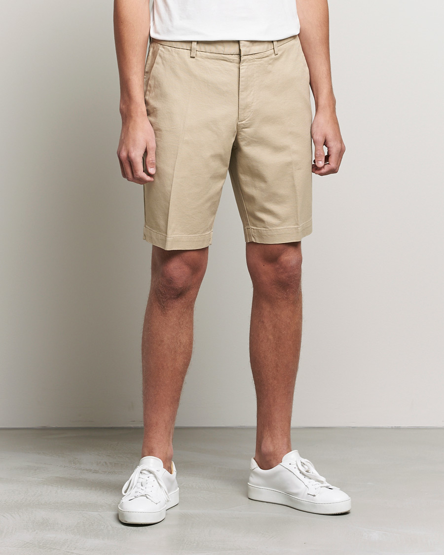 Men | Shorts | BOSS BLACK | BOSS Slice Chino Shorts Light Beige