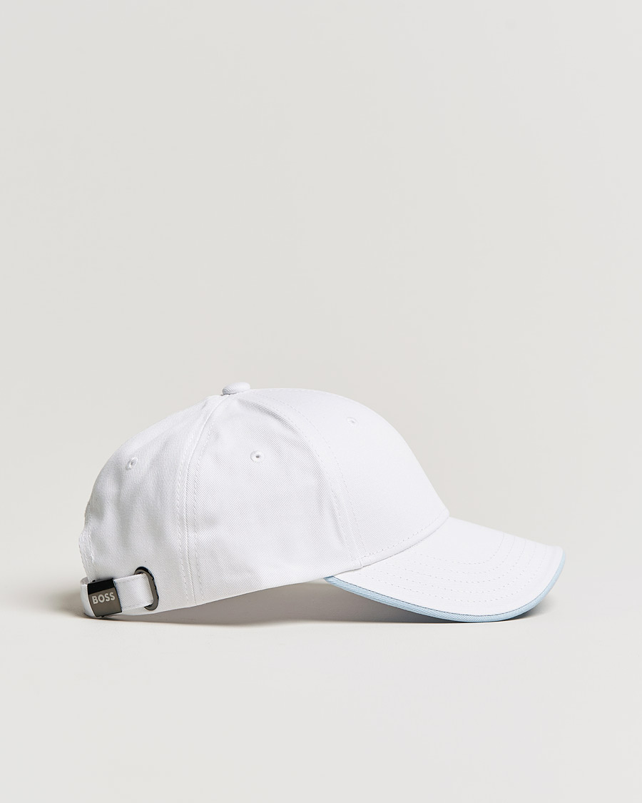 Men | BOSS Athleisure Curved Logo Cap Natural | BOSS GREEN | BOSS Athleisure Curved Logo Cap Natural