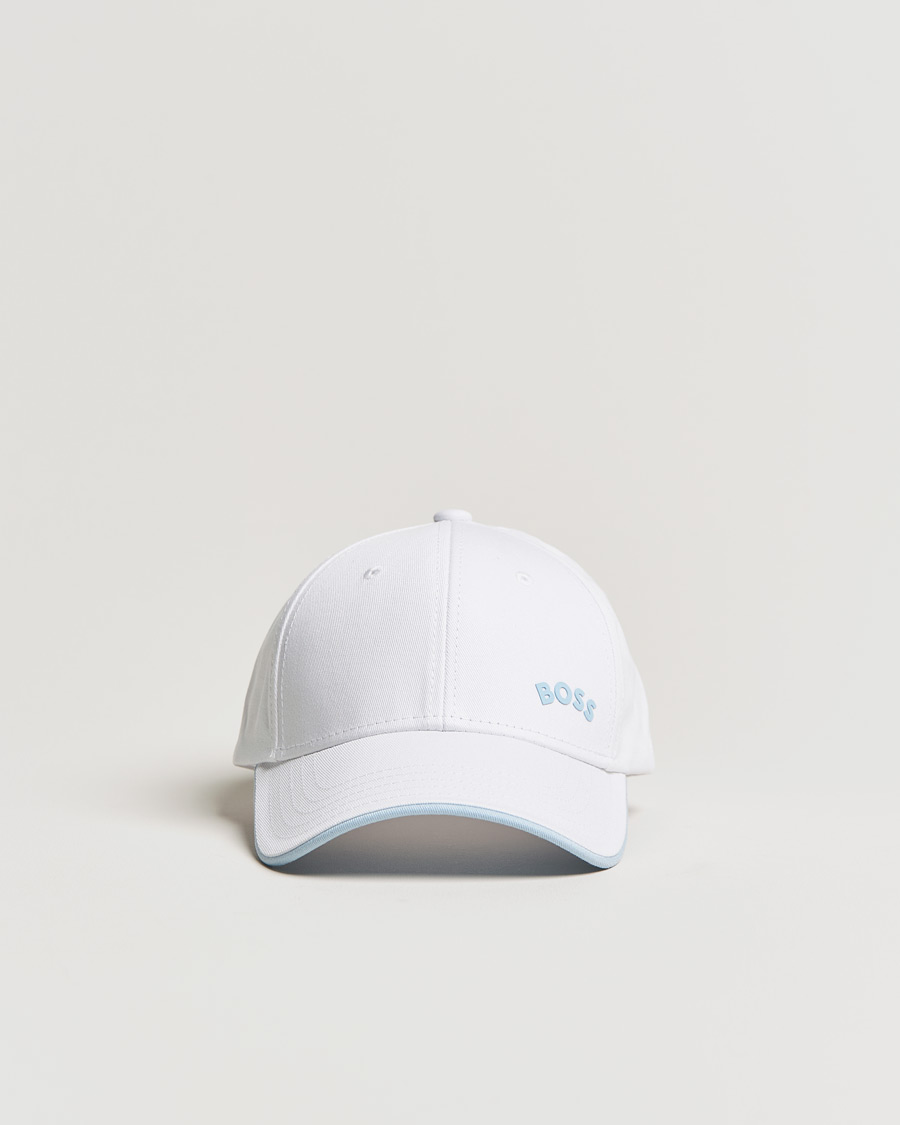 Men | BOSS Athleisure Curved Logo Cap Natural | BOSS GREEN | BOSS Athleisure Curved Logo Cap Natural