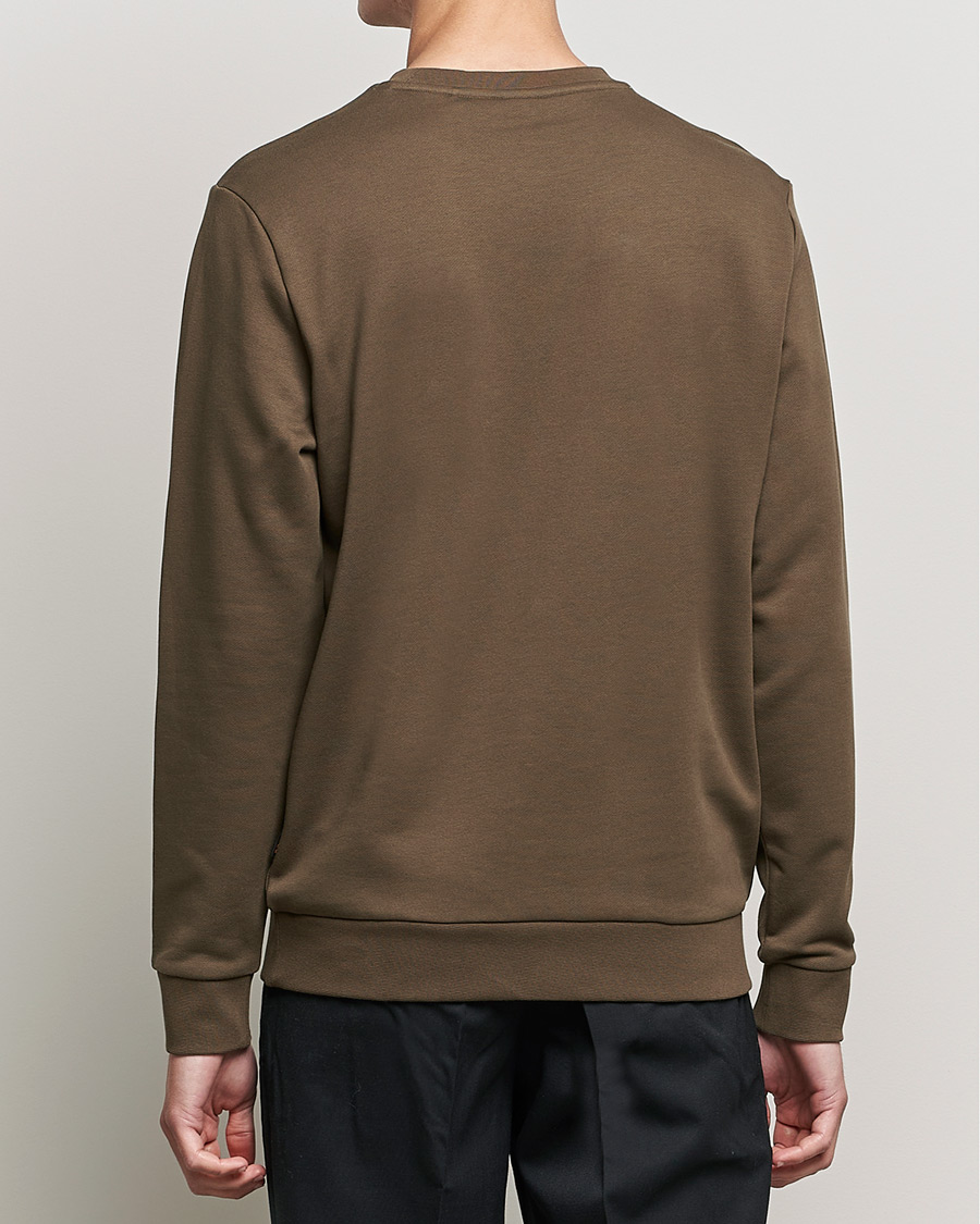 Men | Sweaters & Knitwear | BOSS ORANGE | Welogocrew Sweatshirt Dark Green