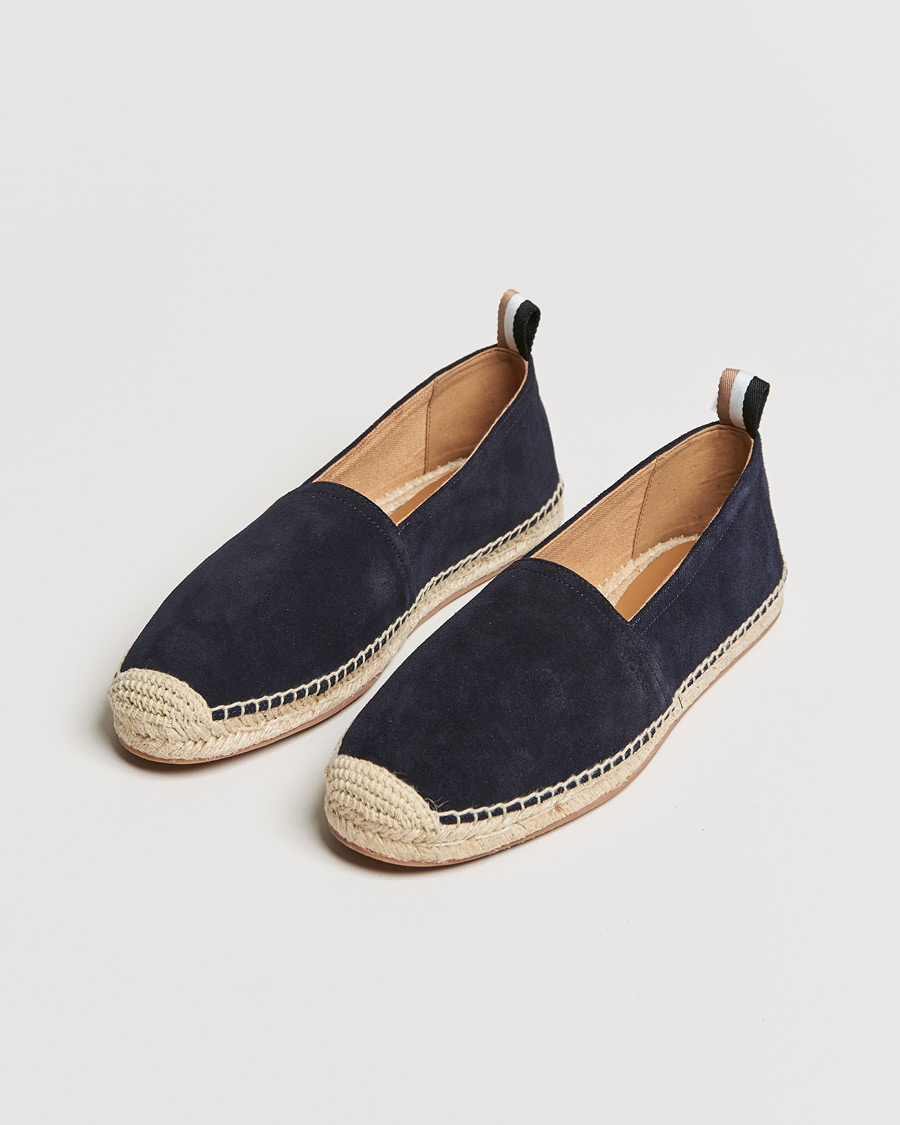 Men | BOSS Madeira Espandrilles Dark Blue | BOSS BLACK | BOSS Madeira Espandrilles Dark Blue