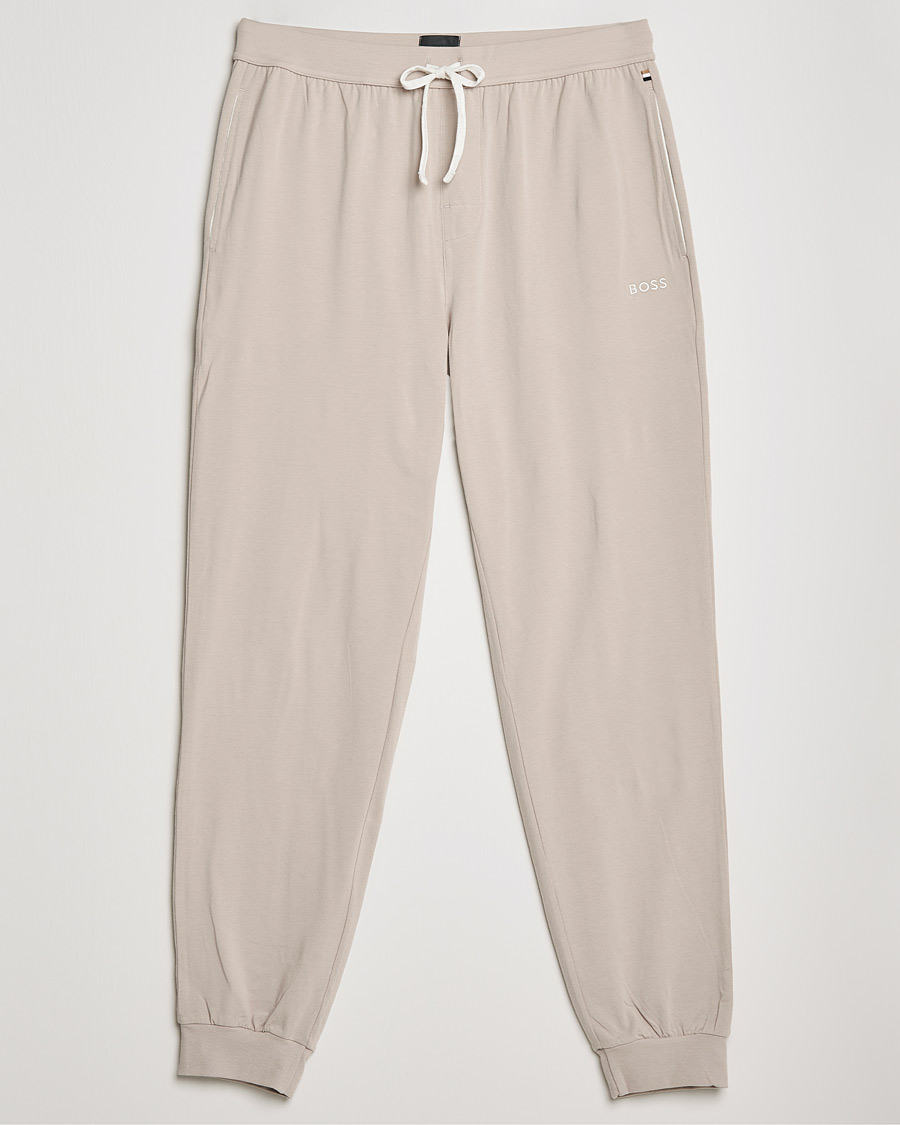 Men | Trousers | BOSS BLACK | BOSS Mix & Match Sweatpants Light Beige