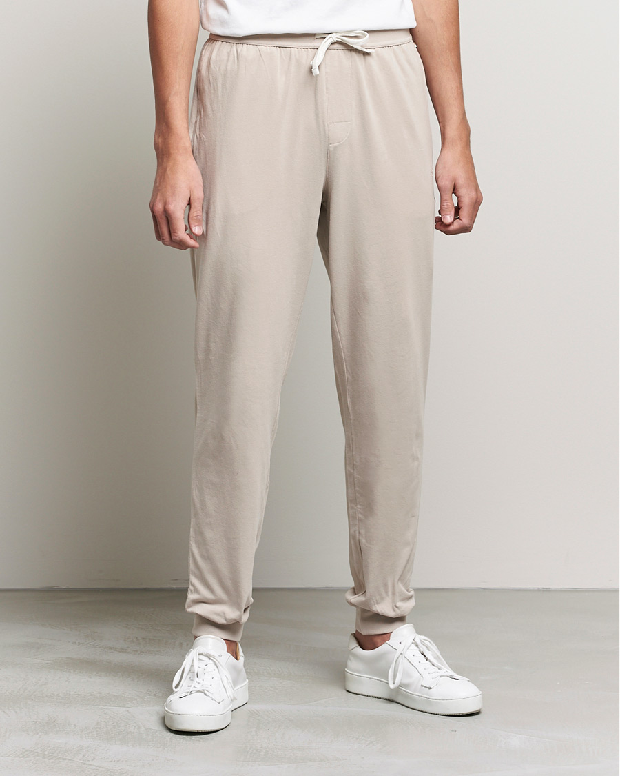 Men | Trousers | BOSS BLACK | BOSS Mix & Match Sweatpants Light Beige