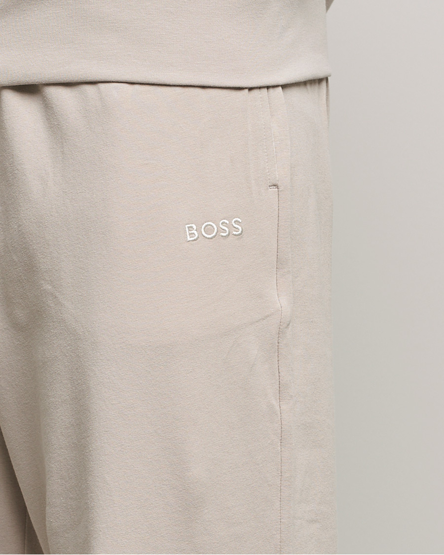 Men | Trousers | BOSS BLACK | BOSS Mix & Match Sweatpants Light Beige