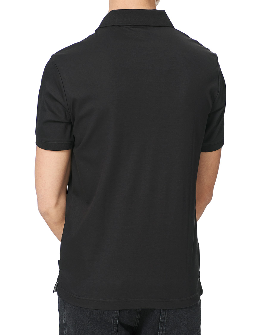 Men | Polo Shirts | Calvin Klein | Liquid Touch Slim Fit Polo Black