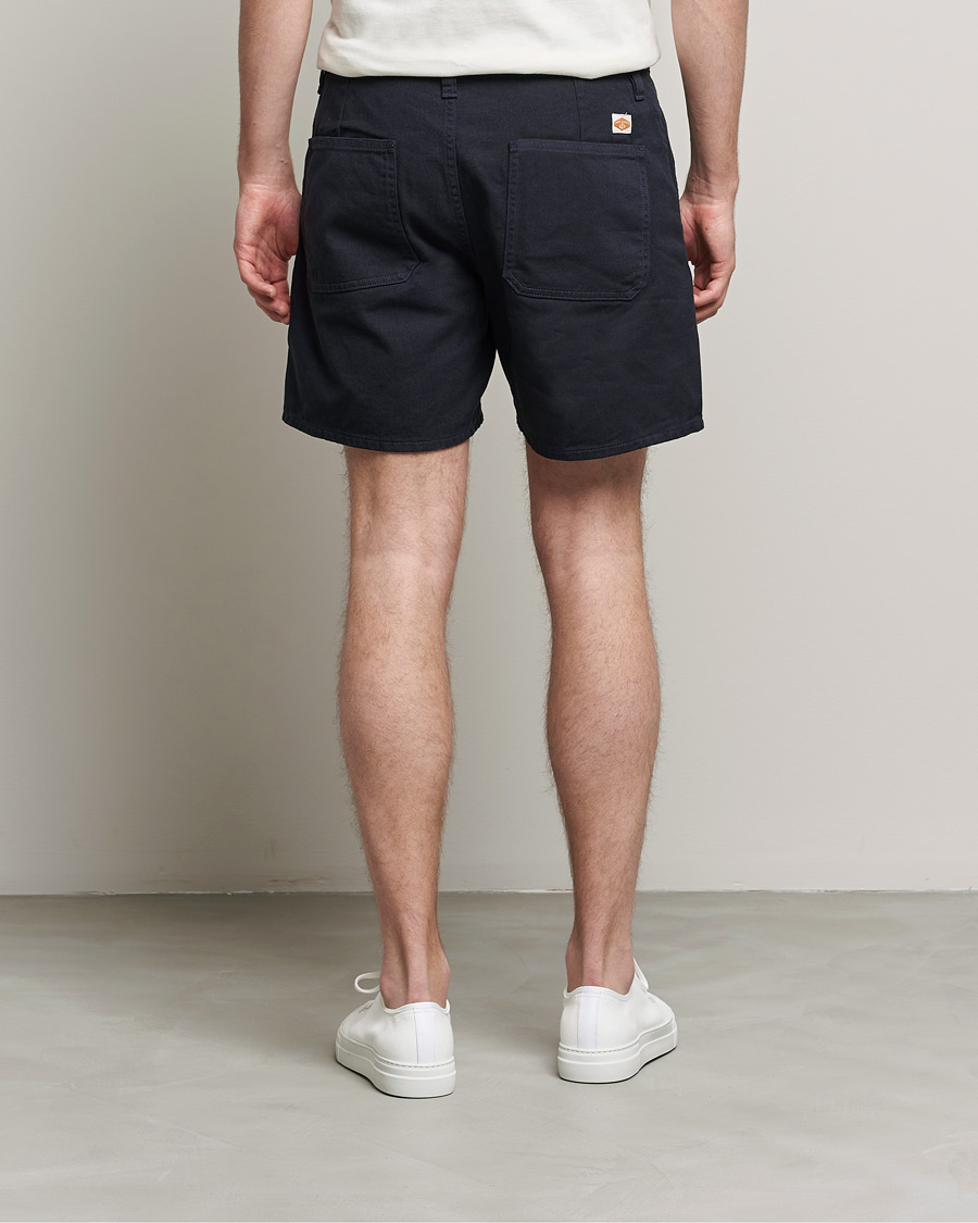 Men | Shorts | Nudie Jeans | Luke Worker Shorts Navy