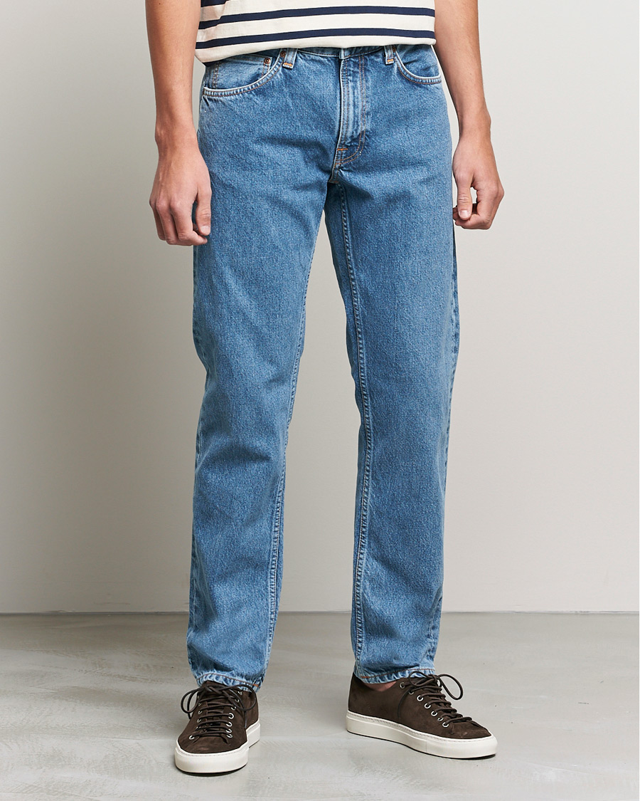 Men | Jeans | Nudie Jeans | Gritty Jackson Jeans Blue Zizzou