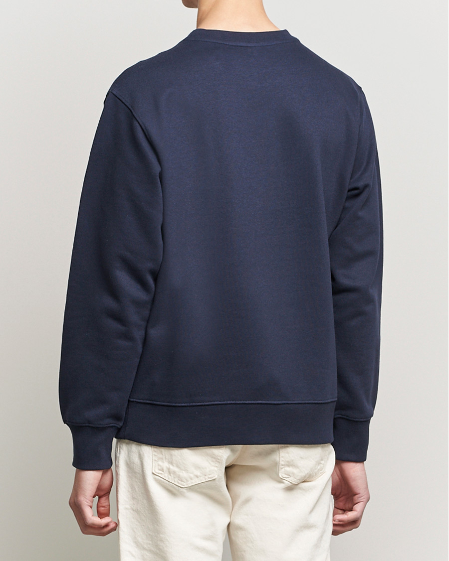 Men | Sweaters & Knitwear | Nudie Jeans | Frasse Sunshine Ark Sweatshirt Navy