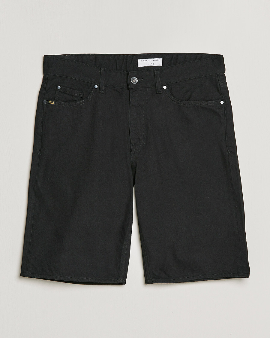 Men | Shorts | Tiger of Sweden | Kylian Jeans Shorts Black