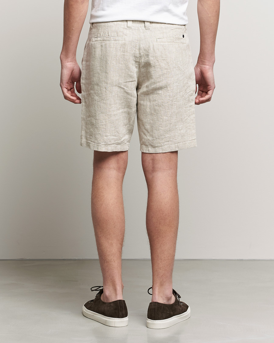Men | Shorts | NN07 | Crown Linen Shorts Oat