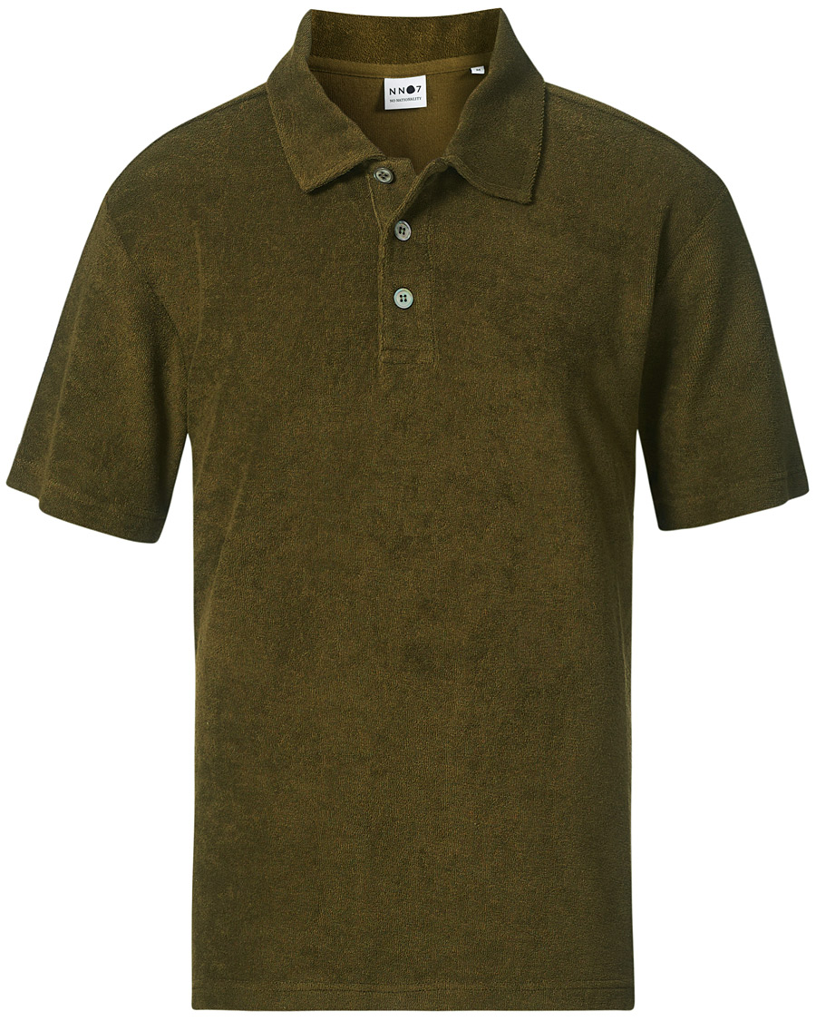 Men | The Terry Collection | NN07 | Joey Terry Polo Dark Olive