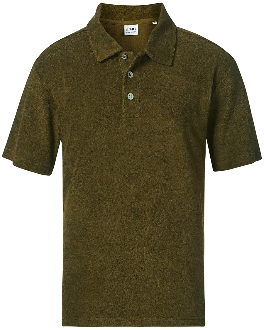 Men | Polo Shirts | NN07 | Joey Terry Polo Dark Olive